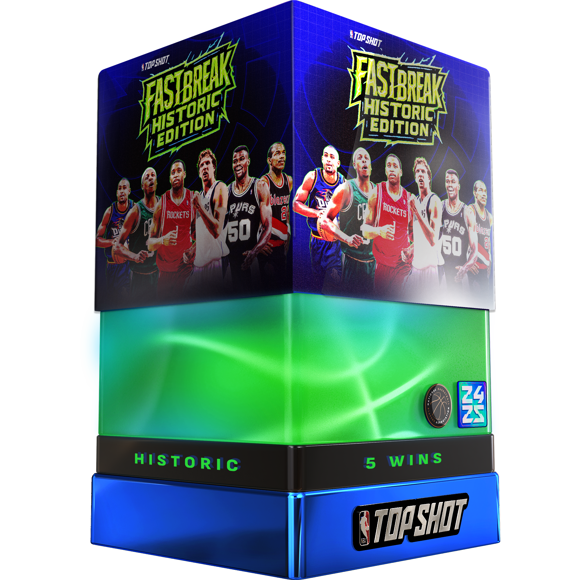 Fast Break - NBA Historic Run 1 - 5 Wins Pack