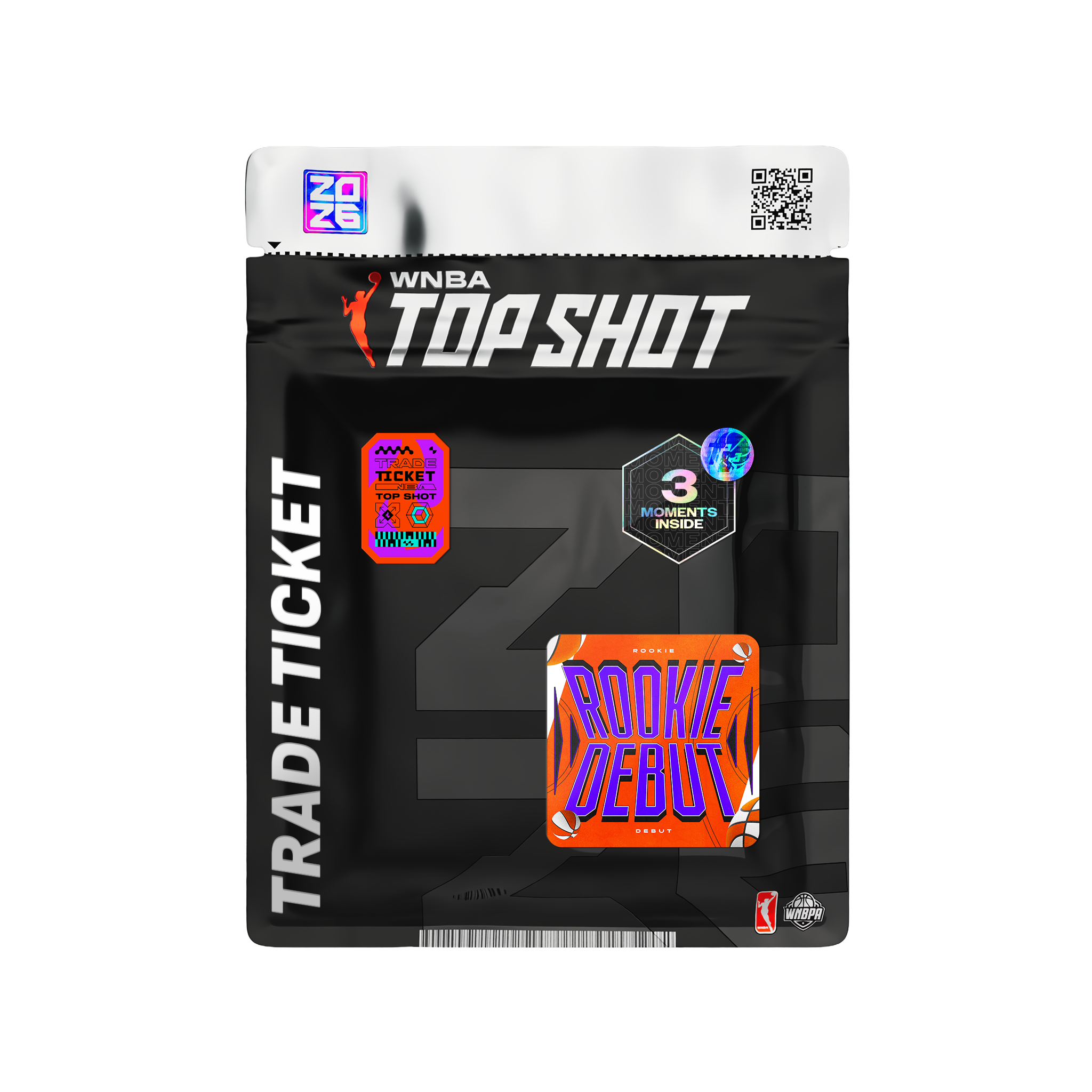 WNBA Rookie Debut Trade Ticket pack